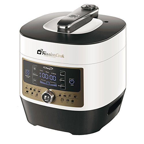 FussionCook FC7Smart - Cuisinière électronique programmable multifonctions 16 fonctions, simple avec décompression pulsée
