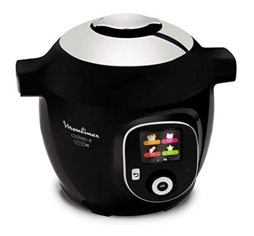 Moulinex Cookeo Connect Cuisinière à cuisson lente 1600 W, 6 litres, plastique, noir
