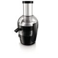 Philips Viva HR1855/70 - Extracteur de jus, 700 W, facile à nettoyer avec QuickClean, 1 vitesse, couleur noir