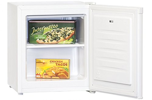 Exquisit GB40-1A+ - Petit compartiment congélation (A+, 146 kWh/an, 32 litres, 52,5 cm de hauteur), couleur blanc